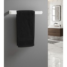 UG Home Beyaz Yapışkanlı Lamalı Solo Havluluk Ister Solo Peçetelik Ister Havlu Askısı