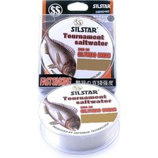 Silstar 1121 Tournament Monofilament Misina 300 mt Beyaz 0.33 mm