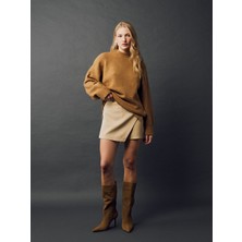 Lc Waikiki Yeni Sezon Kadın Dar Kalıp Düz Şort Etek