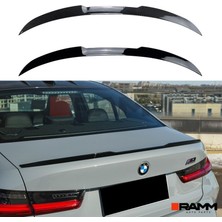 Ramm Bmw G20 M3 Stil Bagaj Spoiler Parlak Siyah