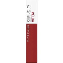 Maybeline Maybelline New York Super Stay Matte Ink Likit Mat Ruj - 335 Hustler- Kırmızı 1 Paket (1 x 5.1