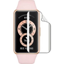 Maks Technology Huawei Watch Fit 2 Mkst Narr Tpu Body Ekran Koruyucu - Renksiz