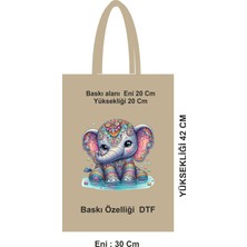 Giftora Doğa Dostu Saplı Günlük Kullanım Çantası Bez Poşet