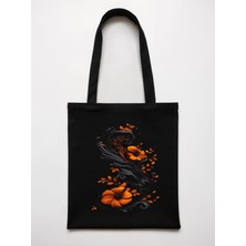 Giftora Siyah Bez Çanta