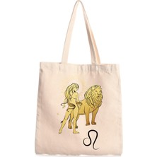 Giftora Burçlar Baskılı Kanvas Çanta