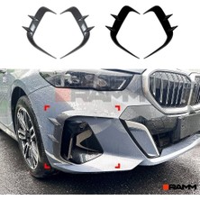 Ramm Bmw G60 G61 Ön Tampon Bıçağı Sağ-Sol Parlak Siyah
