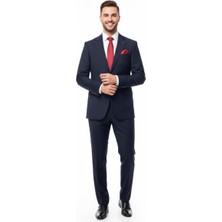 Presto Erkek 4 Drop Janella Takım Elbise Lacivert 555-200