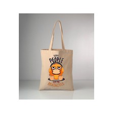 Giftora Komik Mizah-13 Baskılı Ham Bez Çanta 35X40 cm