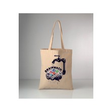 Giftora Komik Mizah-10 Baskılı Ham Bez Çanta 35X40 cm