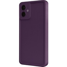 Magicool Samsung Galaxy A07 4g Viera Silikon - Mürdüm