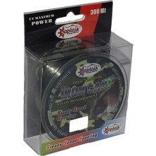 Captain Iron Carp Monofilament Misina 300 mt Kamuflaj 0.30 mm