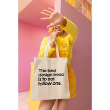 Giftora Follow One Baskılı Bez Çanta