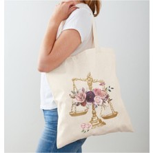 Giftora Adalet Terazisi Hukuk Çiçek Ham Bez