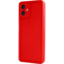 Magicool Samsung Galaxy A07 4g Viera Silikon - Kırmızı