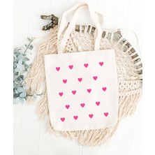 Giftora Kalpli Çevre Dostu Geri Dönüştürülebilir Bez Çanta 38X42CM