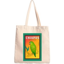Giftora Mexico Baskılı Kanvas Çanta