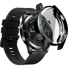 Maks Technology Huawei Gt2 46MM Mkst Watch Gard 02 Ekran Koruyucu - Siyah