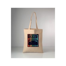 Giftora Komik Mizah-12 Baskılı Ham Bez Çanta 35X40 cm