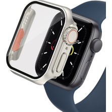 Maks Technology Watch 7-8 45MM - Watch Ultra 49MM Kasa Dönüştürücü ve Ekran Koruyucu Mkst Watch Gard 26 - Gümüş