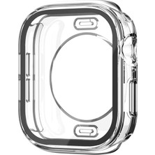 Maks Technology Watch 10 42MM 360 Derece Korumalı Kasa ve Ekran Koruyucu Mkst Watch Gard 12 - Şeffaf