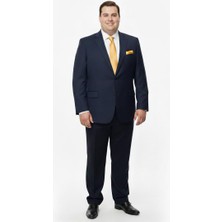 Presto Erkek 4 Drop Janella Battal Takım Elbise Lacivert 591-250