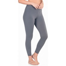 ByDon Pamuklu Penye Tayt Füme Günlük Esnek Yapılı Kumaş