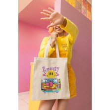 Giftora Lonely Baskılı Bez Çanta