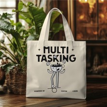 Giftora Multi Tasking Baskılı Kanvas Özel Üretim Çanta