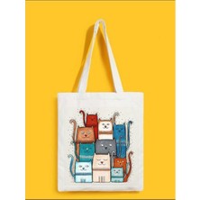 Giftora Kediler Passionis Design Çanta