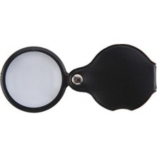 Skygo 5X-50Mm-Mini Büyüteç Cepte Taşınan Optik Lens Katlanabilir Deri Kaplama Xx1051