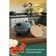 Dr.maya | Lezzet Mini Seti Ürün Grubu - 2 Parça | Pro Plus Taş Fırın Makinesi + Mutfak Gereçleri