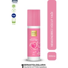 Tto Clınıc Nemlendirici Vücut Yağı - Gül Kokulu 200ML