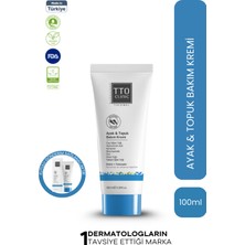 TTO Clinic Ayak & Topuk Bakım Kremi 100 ml – Yoğun Nem & Onarıcı Formül