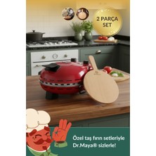 Dr.maya | Lezzet Mini Seti Ürün Grubu - 2 Parça | Pro Plus Taş Fırın Makinesi + Mutfak Gereçleri