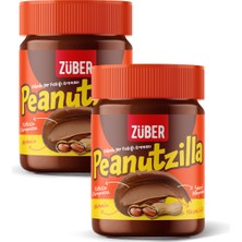 Züber Peanutzilla Kakaolu Fıstık Kreması X 2 Adet (Kış Temalı Özel Seri-Sınırlı Sayıda)