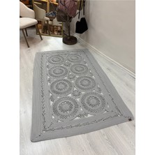 MaVaux Dune Natural Hasır Jüt Kilim El Dokuması Şık Tasarım Salon Yatak Odası Koridor Kullanıma Uygun