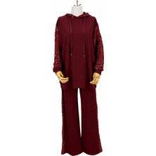 JOOQSTORE Kolu Payetli Spor Takım
