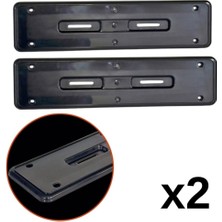 Zetoto Hummer Tip Plakalık Plaka Altlığı Iki Parçalı