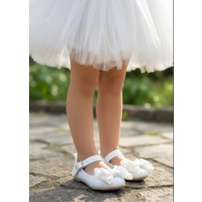 Gala Stil Gala Simli Fiyonklu Çocuk Babet