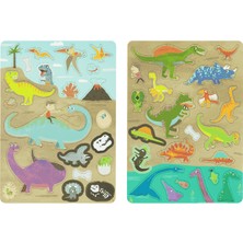Tiger Tribe Mıknatıslı Oyun Seti - Dino World
