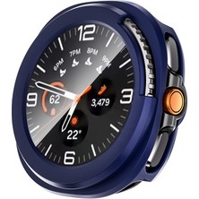 Maks Technology Galaxy Watch 8 Classic 46MM Sert Pc Kasa ve Ekran Koruyucu Mkst Watch Gard 39 - Lacivert