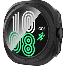 Maks Technology Galaxy Watch 8 Ultra Kasa ve Ekran Koruyucu Mkst Watch Gard 40 - Siyah