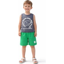 Fancy Kids Antalya Erkek Çocuk İkili Takım Atlet T-Shirt & Şort