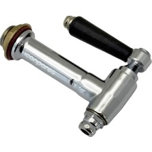 Akat Semaver Ile Uyumlu Musluk Göstergesiz, Dıştan Dişli, Contalı, Somunlu, Demir, Kazan ve Çaymatik Musluğu 11X8CM