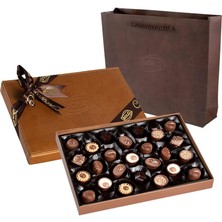 Bolçi Deri Taba Hediye Çikolata Kutu 285G