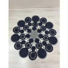 MaVaux Elora Doğal Hasır Jüt Kilim El Dokuması Özel Tasarım Salon Yatak Odası Koridor Kullanıma Uygun