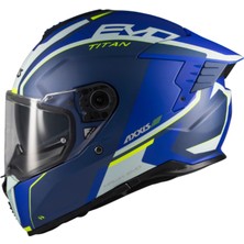 Axxis Motosiklet Kaskı Hawk Evo Sv Titan B7 Motorcu Kask