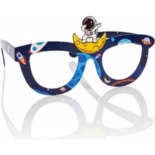 Uzay Temalı Kağıt Gözlük 6 Adet Parti Gözlüğü