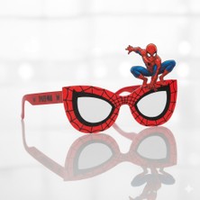 Örümcek Adam Temalı Kağıt Gözlük 6 Adet Parti Gözlüğü