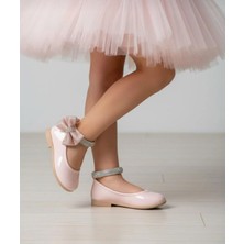 Gala Stil Gala Bileği Cırtlı Taşlı Çocuk Babet